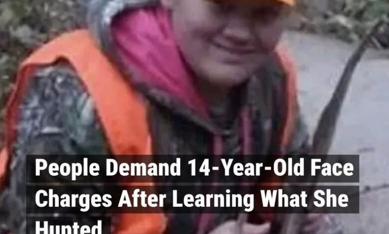 People Demand 14-Year-Old Face Charges After Learning What She Hunted