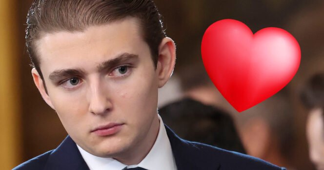 Barron Trump has a new girlfriend, claims source