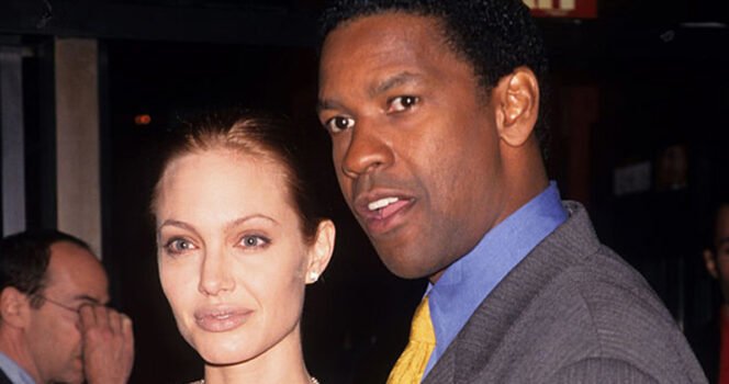Angelina Jolie calls scene with Denzel Washington ‘best sex’ she ever had