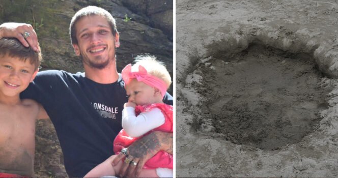 “Devoted” dad-to-be dies after sand dune collapses on him at beach – as kids watch on