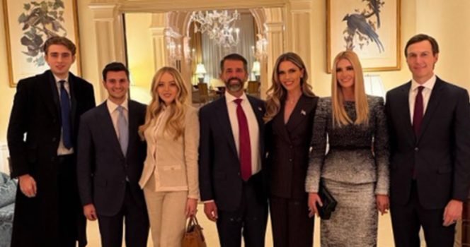 People mind-blown by “distracting” detail in family photo of Trump’s children