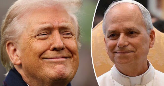 After slamming the Pope, Trump posts image of himself as Jesus